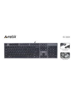 Клавиатура A4tech KV-300H, 2 х USB порт