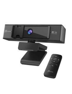 Уеб камера j5create JVCU435, 4K UltraHD, Микрофон, USB, 5x Digital Zoom, Remote Control