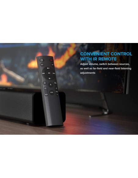 Звукова система 2.1 Creative Stage 360, Bluetooth 5.0, Dolby Atmos, HDMI 2.0, ARC, Черен