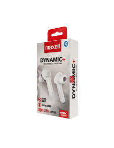 Блутут слушалки MAXELL Dynamic, Докинг кутийка, True Wireless, Бяли 2