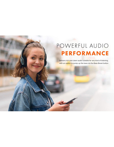 Слушалки CREATIVE Sound Blaster Jam V2, Bluetooth, Черни