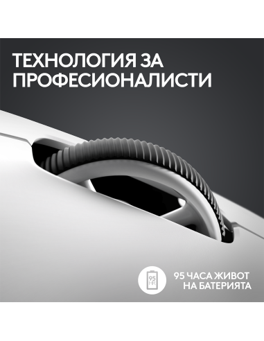 Геймърска мишка Logitech G Pro X Superlight 2 Wireless White