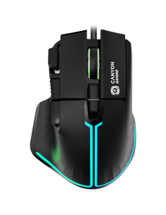 CANYON mouse Fortnax GM-636 RGB 9buttons Wired Black 2