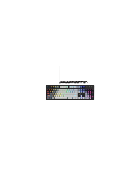 LORGAR Azar 514, Wired mechanical gaming keyboard, RGB backlight, 1680000 colour variations, 18 modes, keys number: 104, 50M 