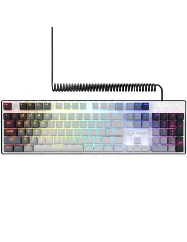LORGAR Azar 514, Wired mechanical gaming keyboard, RGB backlight, 1680000 colour variations, 18 modes, keys number: 104, 50M 