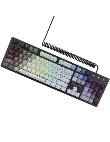 LORGAR Azar 514, Wired mechanical gaming keyboard, RGB backlight, 1680000 colour variations, 18 modes, keys number: 104, 50M 
