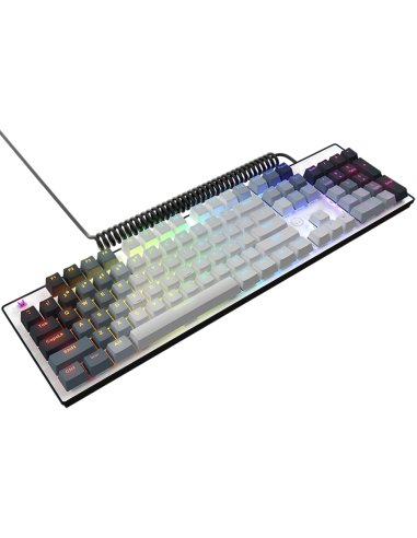 LORGAR Azar 514, Wired mechanical gaming keyboard, RGB backlight, 1680000 colour variations, 18 modes, keys number: 104, 50M 