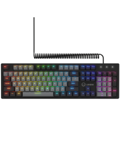 LORGAR Azar 514, Wired mechanical gaming keyboard, RGB backlight, 1680000 colour variations, 18 modes, keys number: 104, 50M  2