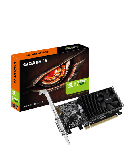 Видео карта GIGABYTE GeForce GT 1030 D4 2GB DDR4 Low Profile