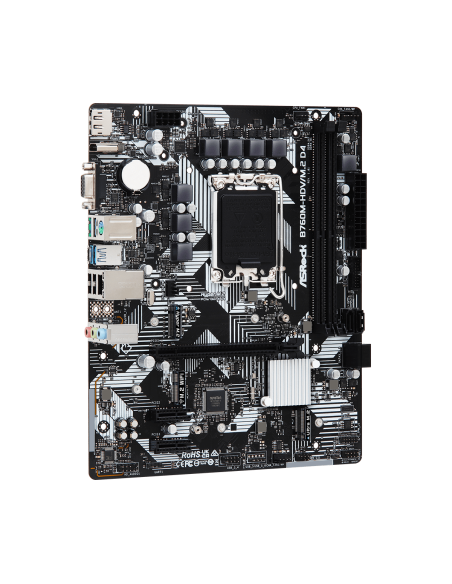 Дънна платка ASRock B760M-HDV M.2, LGA1700, ATX