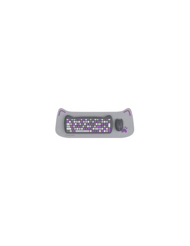 CANYON HSET-W6 Keyboard+Mouse Kitty Edition AAA+АА Wireless Violet