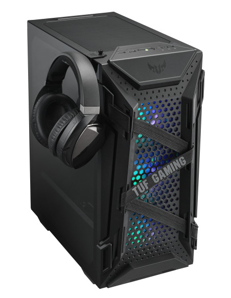 Кутия ASUS TUF Gaming GT301, Mid-Tower, Aura Sync ARGB, Черна