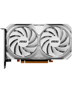 MSI Video Card Nvidia GeForce RTX 4060 VENTUS 2X WHITE 8G OC, 8GB GDDR6, 128bit, Boost: 2490 MHz, 3072 CUDA Cores, PCIe 4.0, 