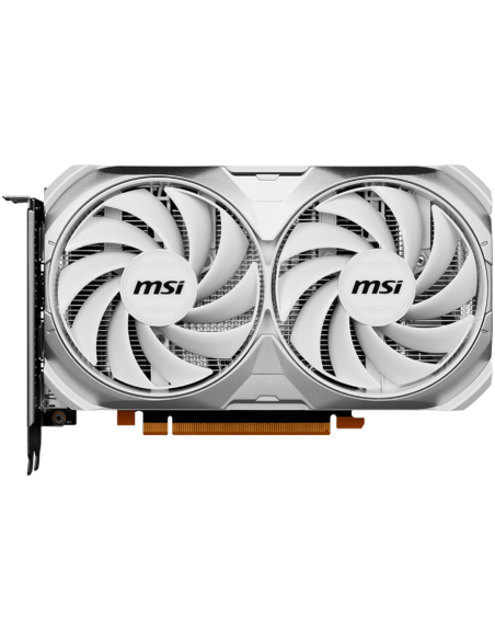 MSI Video Card Nvidia GeForce RTX 4060 VENTUS 2X WHITE 8G OC, 8GB GDDR6, 128bit, Boost: 2490 MHz, 3072 CUDA Cores, PCIe 4.0, 