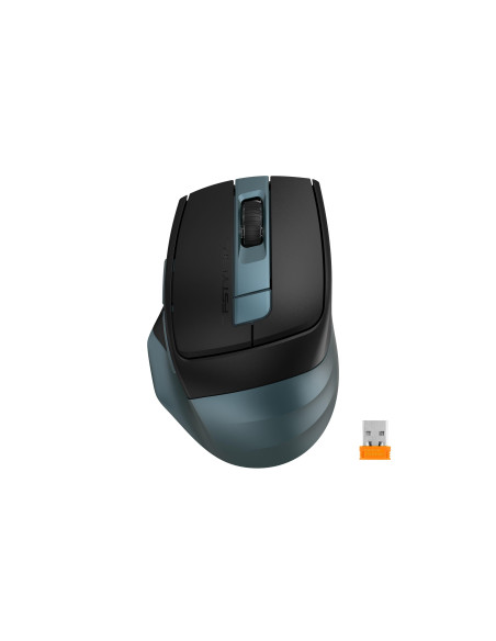 Безжична мишка A4tech FB35CS Fstyler, Bluetooth, 2.4GHz, Литиево-йонна батерия, Безшумна, Зелен