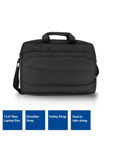 Чанта за лаптоп ACT Metro, 15.6-quot,, Черна