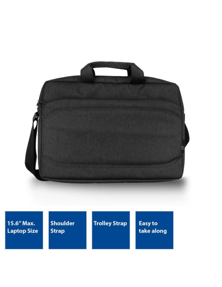 Чанта за лаптоп ACT Metro, 15.6-quot,, Черна
