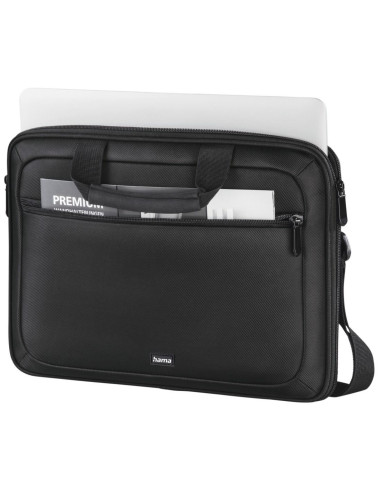 Чанта за лаптоп HAMA Nice, До 15.6-quot,, Полиестер, Черна, 216530