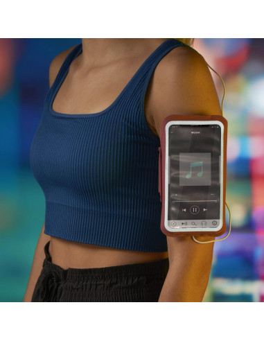 Спортен калъф за ръка HAMA Finest Sports, За телефони XL, Розов