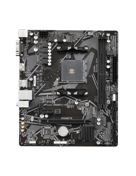 Дънна платка GIGABYTE A520M K V2, Socket AM4