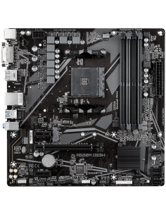 Дънна платка GIGABYTE A520M-DS3H V2, Socket AM4