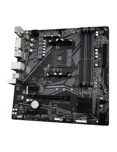 Дънна платка GIGABYTE A520M-DS3H V2, Socket AM4
