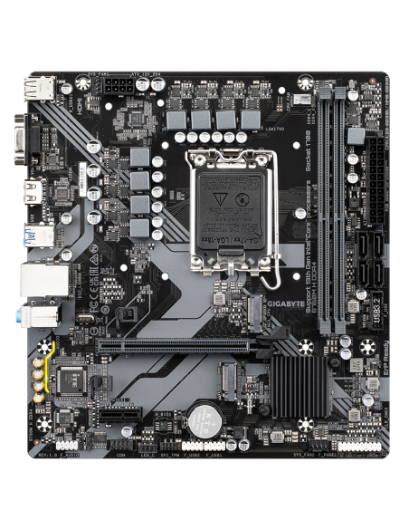 Дънна платка GIGABYTE B760M H, socket 1700