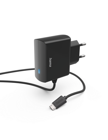 Зарядно 220V с кабел micro-USB, HAMA-201617