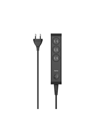 Разклонител HAMA 6 х USB-A порта, 34 W