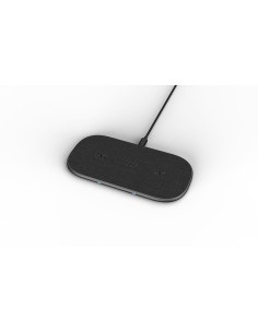 Безжично зарядно RAPOO XC260, Qi, Двойно, 7.5W/10W, Черен 2