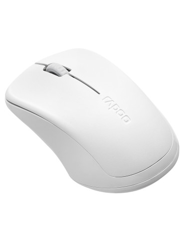 Безжична оптична мишка RAPOO 1680, Тиха, 2.4Ghz, Бяла