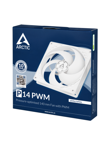 Вентилатор ARCTIC P14 PWM White/White