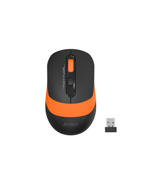Оптична мишка A4tech FG10S Fstyler, Черен/Оранжев