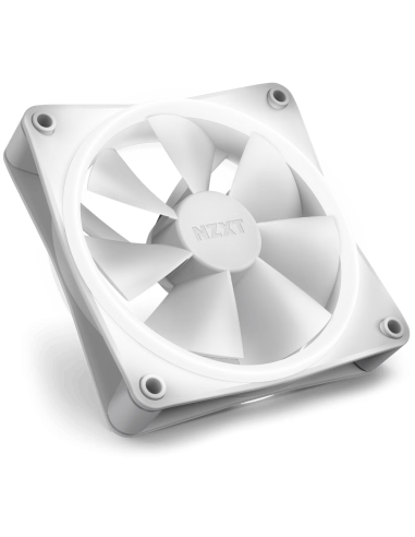 Вентилатор NZXT F120 RGB Duo, Бял