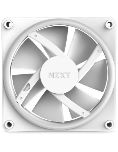 Вентилатор NZXT F120 RGB Duo, Бял