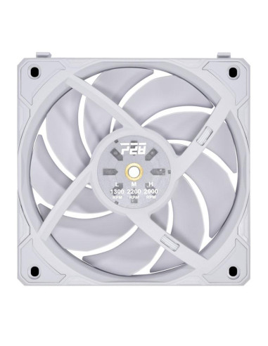 Комплект 3 броя Вентилатор Lian Li UNI P28 - 120mm, Бял