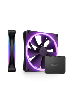 Комплект вентилатори NZXT F140 RGB Duo Black2бр, RGB Контролер