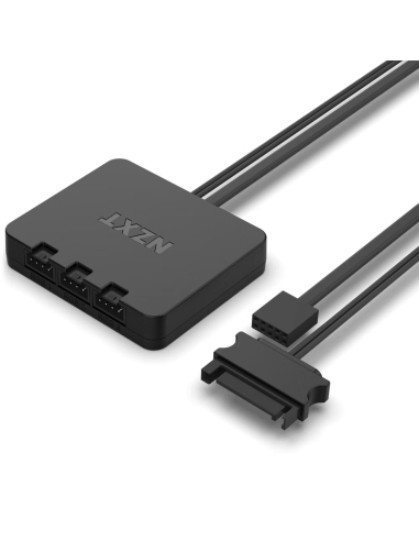 Комплект вентилатори NZXT F140 RGB Duo Black2бр, RGB Контролер