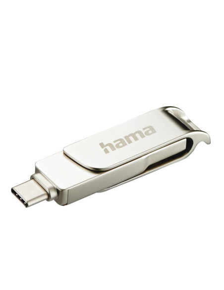 HAMA Флаш памет -quot,C-Rotate Pro-quot,, USB-C 3.1/3.0, 128GB, 100MB/s, 182491