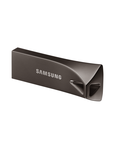 USB памет Samsung BAR Plus, 64GB, USB-A, Titanium Gray