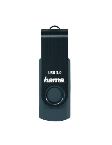 USB памет HAMA Rotate, 256GB,USB 3.0  90 MB/s, Петролно синьо