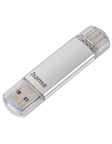 HAMA Флаш памет -quot,C-Laeta-quot, Тип USB-C/USB 3.0, 256 GB, 70MB/s