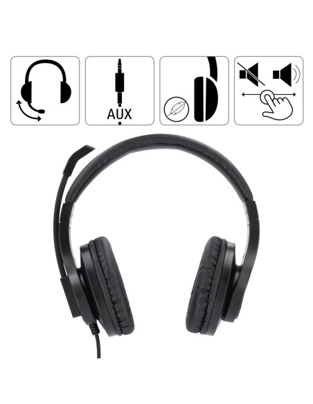 Слушалки с микрофон HAMA HS-P300