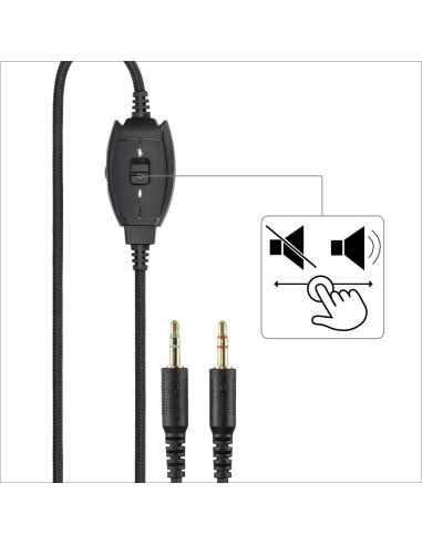 Слушалки с микрофон HAMA HS-P300