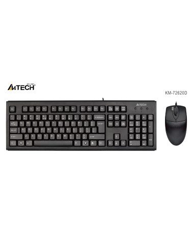 Комплект клавиатура и мишка A4TECH KM-72620