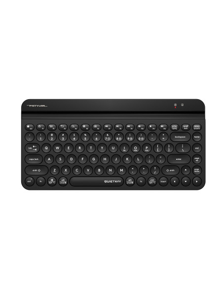 Безжична клавиатура A4tech Fstyler FBK30, Bluetooth, 2.4G, Стойка за телефон, Кирилизирана, Черна