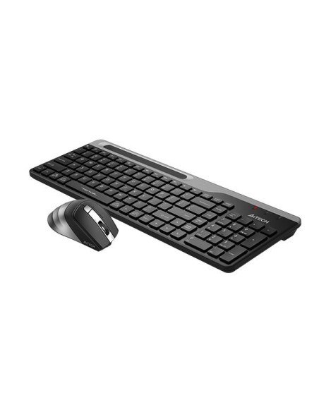 Комплект клавиатура и мишка A4TECH Fstyler FB2535C, Bluetooth -amp, 2.4G, Черен/Сив