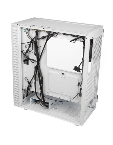 Кутия Kolink Observatory HF ARGB TG Mid-Tower, Бяла