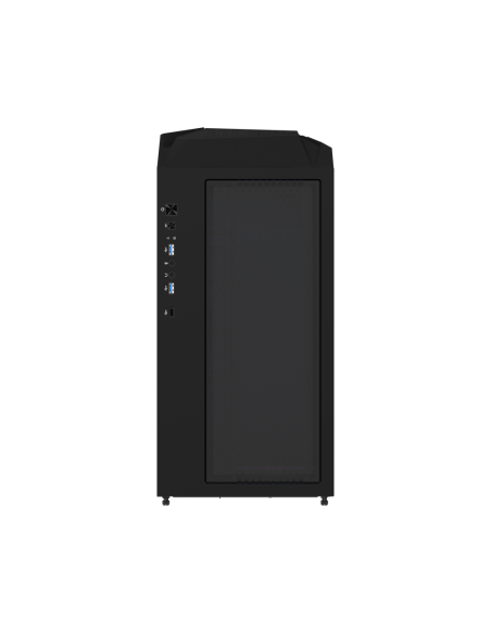 Кутия Gigabyte C301 Black V2, TG, Mid-Tower