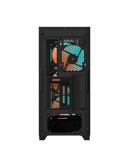 Кутия Gigabyte C301 Black V2, TG, Mid-Tower